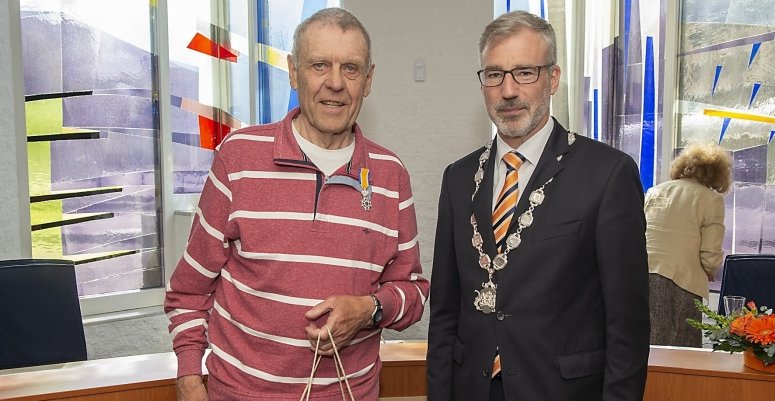 Frans Voorn & Burgemeester Heiliegers (Foto: Visionquest Patrick Hesse)