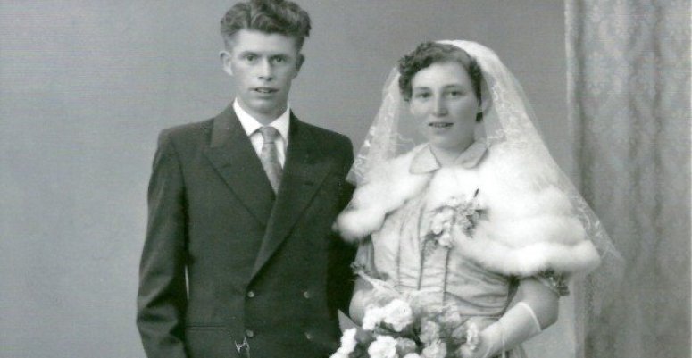 Piet Verhoef en Elly Bakkum 60 jaar getrouwd (1957-2017)