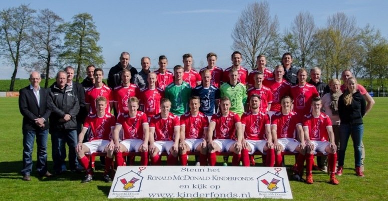 Teamfoto KDO seizoen 2015-2016