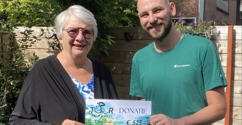 Tour de Kwakel doneert aan Scouting